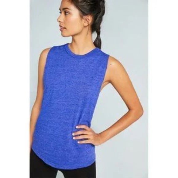 FREE PEOPLE Movement No Sweat Open Back Tank Top NWT - Size Small - Picture 5 of 6